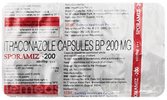 Sporamiz 200 Capsule 10